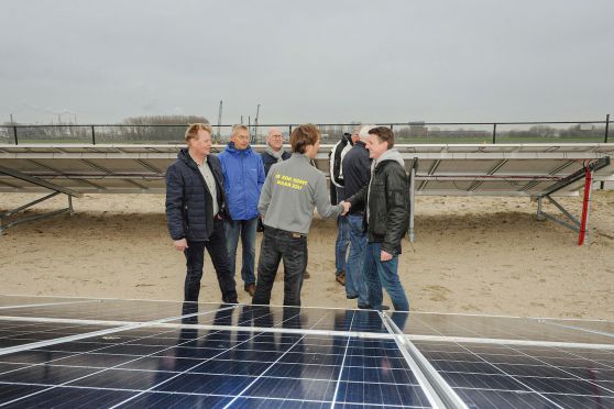 Website Vrijopnaam Zonneparken 